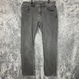 Travis Matthew Legacy Featherweight Jeans Men 36x30 Black Denim Golf Pant